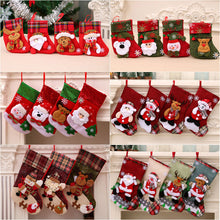 Load image into Gallery viewer, Christmas Decoration Supplies for the Elderly Little Socks Christmas Tree Pendant Christmas Stockings Gift Bag Christmas Bag
