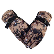 Load image into Gallery viewer, Winter Cotton Gloves Camouflage Men's Fleece-Lined Warm Cycling Outdoor 10 Yuan Model Men and Women
