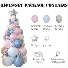 Load image into Gallery viewer, Christmas Green Rubber Balloons Package Forest Series Christmas Tree Set
