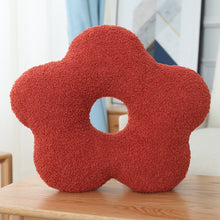 Load image into Gallery viewer, Flower-Pattern Throw Pillow Sofa Cushion Home Soft Spherical Plush Doll Gift
