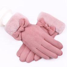Load image into Gallery viewer, Winter Winter Fleece-Lined Thick Five Finger Warm-Keeping and Cold-Proof Cycling Korean Touch Screen Gloves
