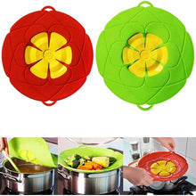 Load image into Gallery viewer, Silicagel Spill-Proof Pot Cover Silicone Anti-Flapping Pot Cover Anti-Oil Splash Silicone 26cm round Kitchen Anti-Boiling Pot Cover
