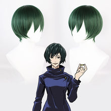 Load image into Gallery viewer, Manshu Back War Wig Five Wu Cos Wig Tiger Stick Youren Three Rounds Xia Cosplay Anime Simulation Scalp
