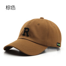 Load image into Gallery viewer, New Fashion Baseball Cap for Women and Men Cotton Soft Top Hats Embroidery Letter R Summer Sun Caps Casual Snapback Hat Unisex
