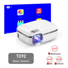 Load image into Gallery viewer, Rd852 Mini Projector Home HD Wireless Home Theater Mobile Phone 5G Wall Projection Smart Projector

