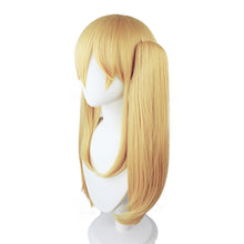 Load image into Gallery viewer, Profoundly Mad Gambler Wig Early B Female Ya Li Cos Wig Anime Light Golden Jaws Clamp Pair Ponytail Wig
