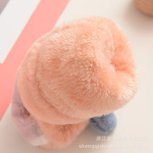 Load image into Gallery viewer, Shengqi Winter New Children's Flip Gloves Cute Rex Rabbit Fur plus Velvet Thickened Students Warm-Keeping
