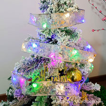 Load image into Gallery viewer, LED Ribbon Lighting Chain Christmas Tree Colored Lights with Decorative Lights Holiday Lights Scene Layout
