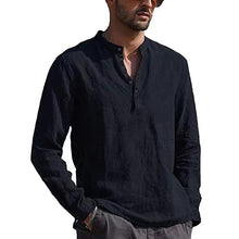 Load image into Gallery viewer, Men's Long-Sleeved Casual Shirt Hot Men's Top
