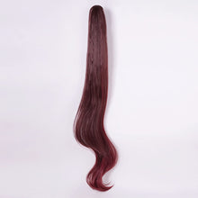 Load image into Gallery viewer, Walnut Brown Black Face Shaping Cos Game  Wig Cosplay Wig
