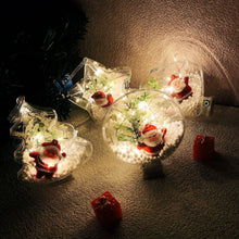 Load image into Gallery viewer, Christmas Decoration Light Light-Emitting Christmas Tree Pendant Children's Parent-Child Handmade DIY Christmas Gift
