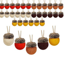 Load image into Gallery viewer, Christmas Decorations DIY Pendant Wool Felt Pine Tower Small Ball Pine Cone ACORN Garland Bouquet
