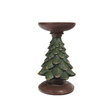 Load image into Gallery viewer, 2023 Christmas Tree Candlestick Home Living Room Entrance Desktop Holiday Atmosphere Decorations Candle Shelf Decor
