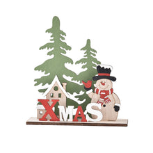 Load image into Gallery viewer, Christmas Decorations Christmas Wooden Decoration DIY Children's Present Small Gift Desktop Window Decorations
