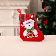 Load image into Gallery viewer, Christmas Decoration Supplies for the Elderly Little Socks Christmas Tree Pendant Christmas Stockings Gift Bag Christmas Bag
