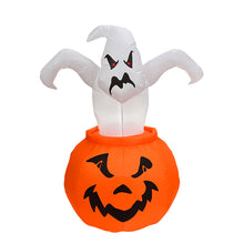 Load image into Gallery viewer, Halloween Pumpkin Lamp Wansheng Inflation Model 1.8 M Luminescent Pigment Ghost Pumpkin Garden Decoration Inflatable Model
