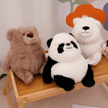 Load image into Gallery viewer, Panda Doll Plush Toys Cute Pudgy Rag Doll Pillow Gift Doll for Children
