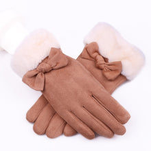 Load image into Gallery viewer, Winter Winter Fleece-Lined Thick Five Finger Warm-Keeping and Cold-Proof Cycling Korean Touch Screen Gloves
