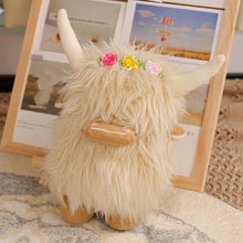 Load image into Gallery viewer, New Highland Cow Cute Yak Home Decoration Doll Scottish Highland Cow Toy
