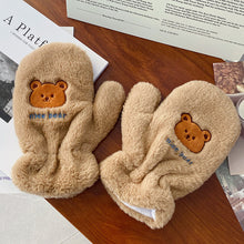 Load image into Gallery viewer, All-Inclusive Gloves Cold Protection Fleece Thickened Warmth Retention Material Plush Winter Student Couple
