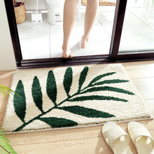 Load image into Gallery viewer, Plant Flocking Bathroom Water-Absorbing Non-Slip Mat
