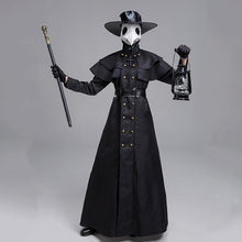 Load image into Gallery viewer, Steam Punk Halloween Adult European and American Plague Doctor Crow Long Mouth Movie Costume
