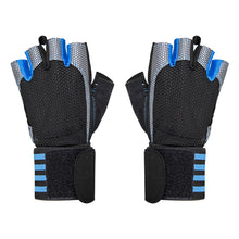 Load image into Gallery viewer, New Fitness Half-Finger Gloves for Riding Breathable Not Easy to Slide Lengthened Wrist Strap
