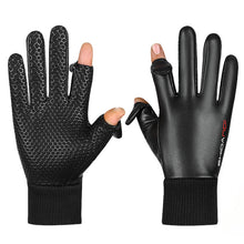 Load image into Gallery viewer, Gloves Men's Winter Fleece-Lined Warm Waterproof Wind and Cold Proof Cycling and Driving Free Express Delivery
