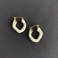 Load image into Gallery viewer, Candy-Colored Earrings Female Ins Retro Exaggerated Macaron  Autumn Earrings Female to Make round Face Thin-Looked
