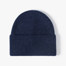 Load image into Gallery viewer, Knitted Hat Women's Outdoor Winter Brimless Beanie Hat Fashion Travel Shopping Men's Jacquard Black Wool Hat
