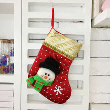 Load image into Gallery viewer, Christmas Socks Gift Bag Santa Claus Pendant Ornament Supplies Christmas Gifts Cross-Border Gifts
