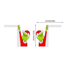 Load image into Gallery viewer, Christmas Green Miracle Fighter Corner Decoration Wooden Door Corner Decoration Home Decoration
