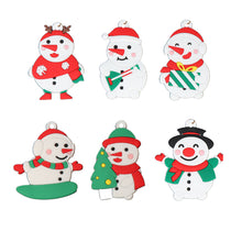 Load image into Gallery viewer, Christmas Gingerbread Man PVC Christmas New Decoration Christmas Tree Gingerbread Man Snowflake Pendant Christmas Product
