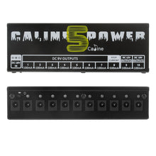Load image into Gallery viewer, Caline CP-05 10-Way Output Port Stompbox Power Supply 9V 12V 18V Output
