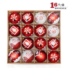 Load image into Gallery viewer, Yinhao Christmas Ball 16 8cm Plastic Christmas Color Ball Christmas Tree Pendant Ornament Hanging Ornaments
