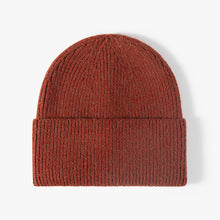 Load image into Gallery viewer, Knitted Hat Women's Outdoor Winter Brimless Beanie Hat Fashion Travel Shopping Men's Jacquard Black Wool Hat
