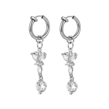 Load image into Gallery viewer, New Belly Umbilical Ring Navel Stud Elastic Earrings Hanging Butterfly Umbilical Ring
