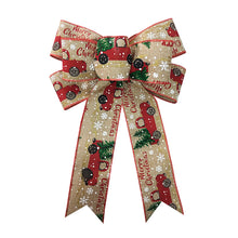 Load image into Gallery viewer, Christmas Ribbon Bow Christmas Decorative Bowknot DIY
