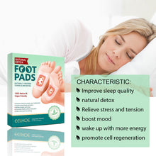 Load image into Gallery viewer, Argy Wormwood Foot Patch Anti-Fatigue Beauty Health Care Sleep Foot Patch Feet Nursing Adhesive Bandage Anti-Dampness
