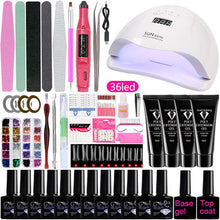 Load image into Gallery viewer, Nail Beauty Tool Set EBay Beginner Home Hot Lamp UV Polish Grinding Machine
