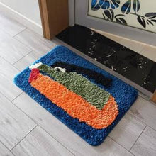 Load image into Gallery viewer, Art Design Carpet Bedroom Bathroom Door Absorbent Floor Mat Carpet Bathroom Foot Mat Door Mat Non-Slip Mat
