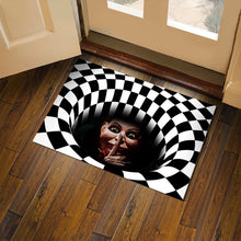 Load image into Gallery viewer, 3D Visual Vertigo Carpet Clown Door Mat Sewer Floor Mat
