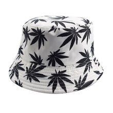 Load image into Gallery viewer, Unisex Reservible Creative Pattern Print Boonie Bucket Hat Cap Brim Outdoor Sun Safari Camping Fishing
