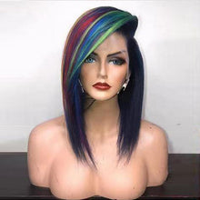 Load image into Gallery viewer, Female Wig Mixed Color Cosplay High-Temperature Fiber Rose Net Wig Wig
