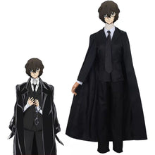 Load image into Gallery viewer, Wenhao Stray Dogs Cos Costume Osamu Dazai Central Plains and Xie Yejingzi Cosplay Clothing Set
