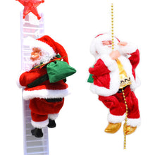 Load image into Gallery viewer, Red Ladder Rope Climbing Electric Music Climbing Ladder Christmas Gift Christmas Decorations Doll Ornaments
