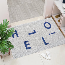 Load image into Gallery viewer, Porch Creative Design Door Mat Carpet PVC Anti-slip Mat Silk Loop Can Be Cut Custom Home Mat Carpet Small Size Entrance Door Mat
