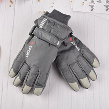 Load image into Gallery viewer, Gloves Children's Outdoor Cycling Waterproof Medium and Large Children's Waterproof Non-Slip Velvet Thickening Warm Supermarket
