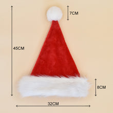 Load image into Gallery viewer, Christmas Decorations Red Blue Green Black plus-Sized Thick Plush Adult and Children
