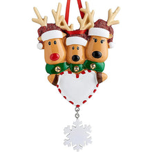 Load image into Gallery viewer, Christmas Resin Elk Love DIY Christmas Tree Pendant Christmas Decorations
